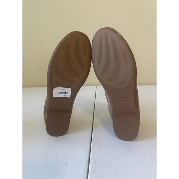 CP Shoes Womens Size 8.5 Ankle Boots Booties Brown Faux Suede - Picture 7 of 15